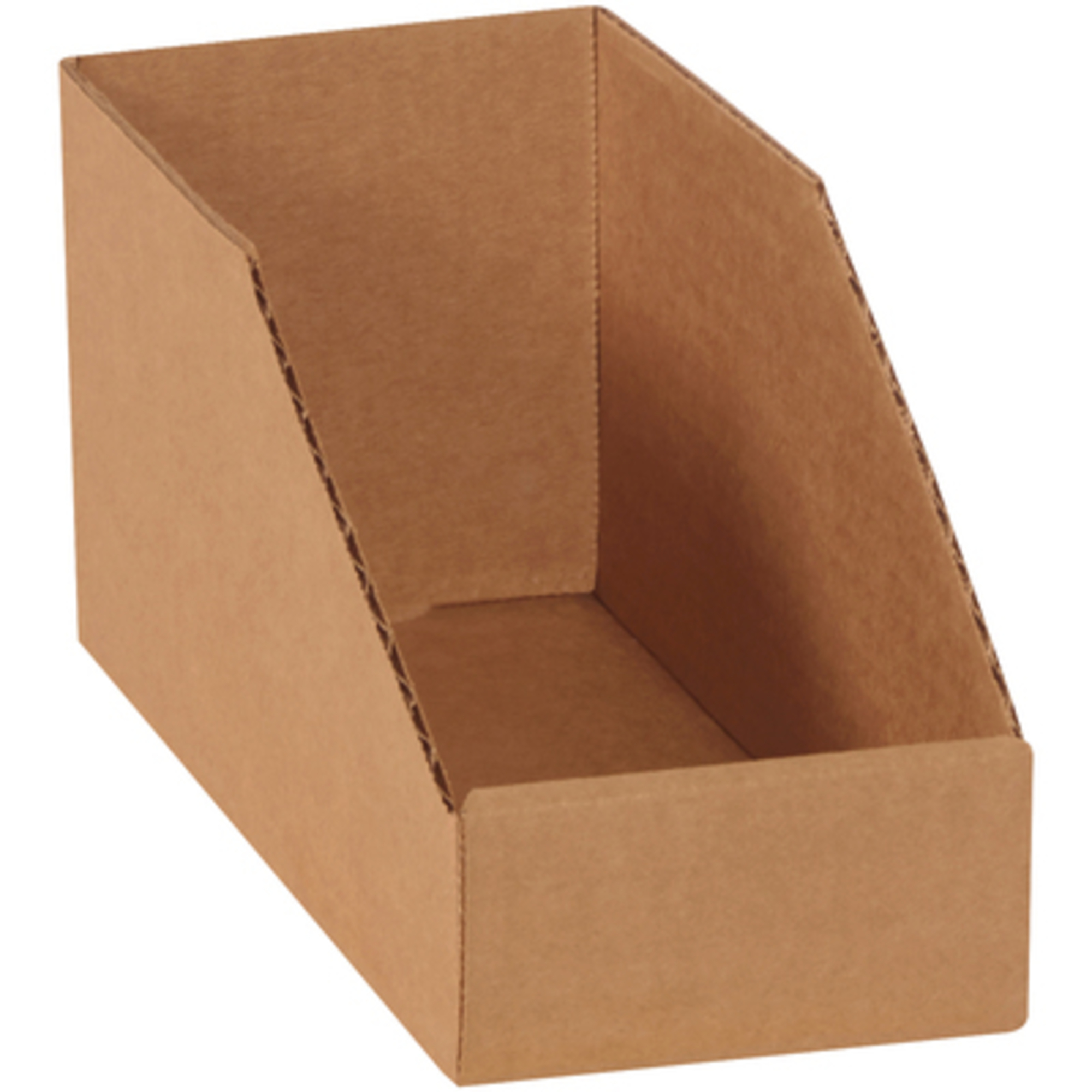 4 x 9 x 4 1/2in. Kraft Bin Boxes 50/CS, Height 4.5 in, Width 4 in, Bins Included (qty.) 50 Model# BINBIN49K
